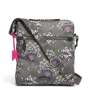 Vera Bradley Midtown Lei Flowers crossbody